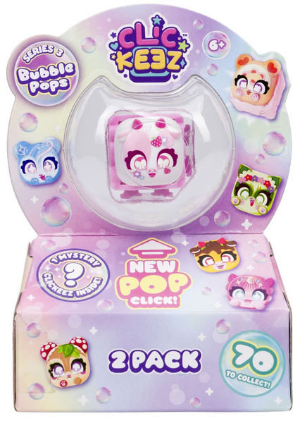 CLICKEEZ S3 BUBBLE POPS 2 PK