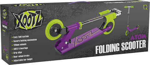 XOOTZ FOLDING SCOOTER - PURPLE