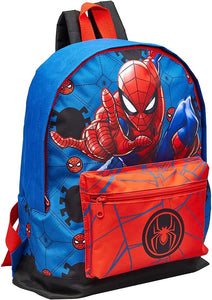 SPIDERMAN BLUE SPIDER ROXY BACKPACK