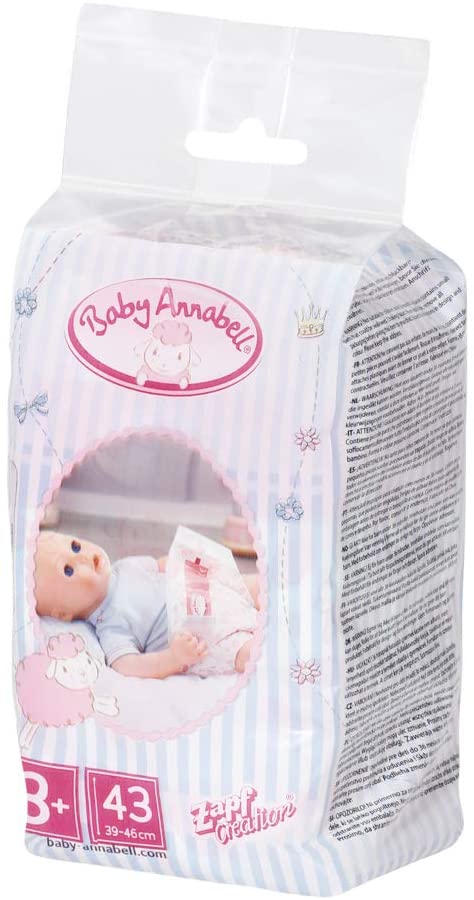BABY ANNABELL NAPPIES 5 PACK