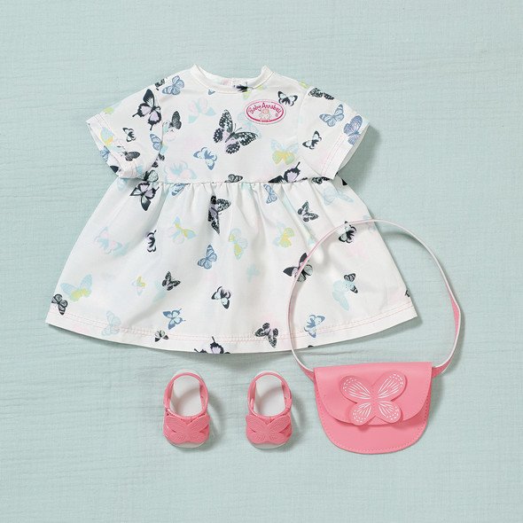 BABY ANNABELL BUTTERFLY DRESS 43CM