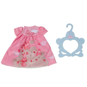 BABY ANNABELL PINK DRESS 43CM