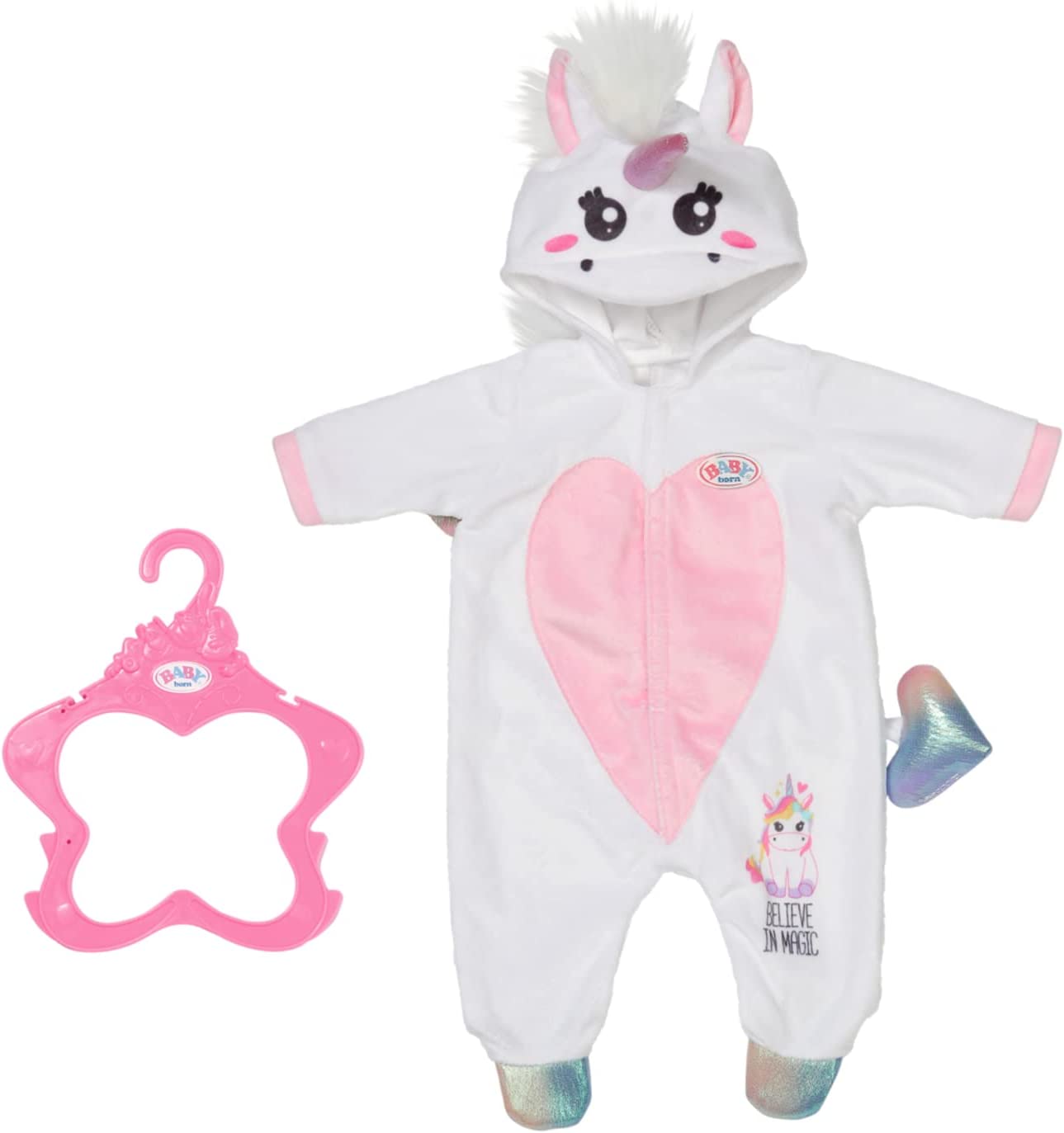 BABY BORN UNICORN ONESIE 43CM