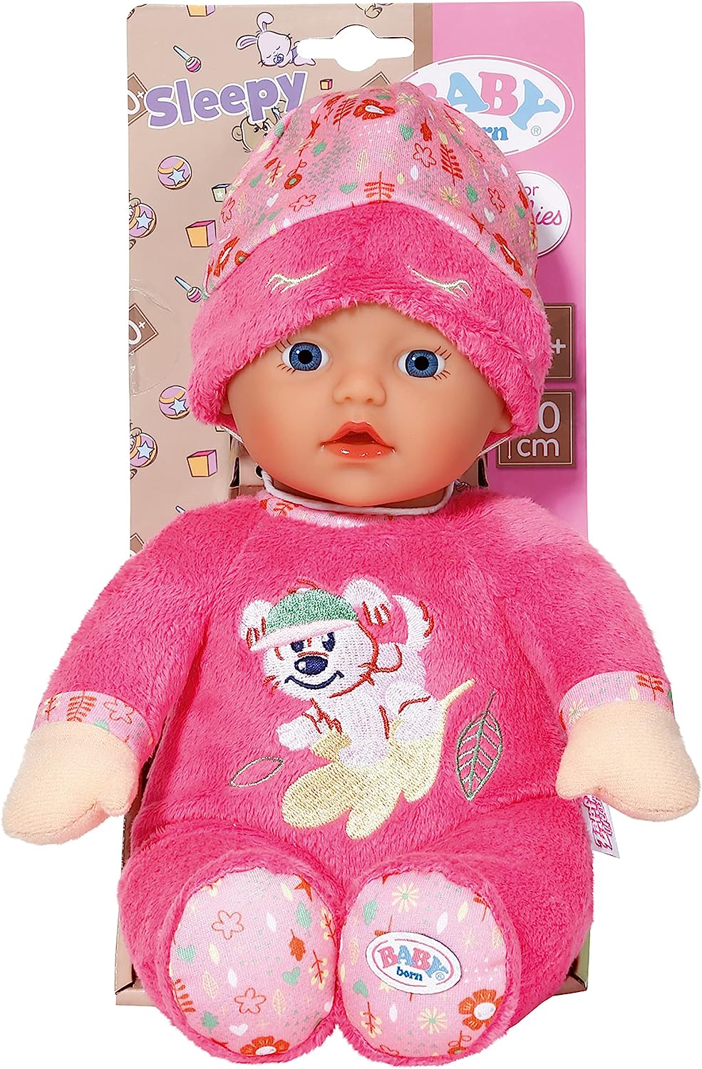 BABY BORN SLEEPY FOR BABIES 30 CM - PINK