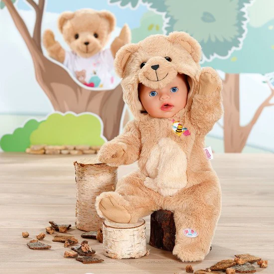 BABY BORN BEAR SUIT 43CM