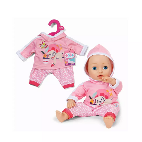 B/BORN PINK JOGGING SUIT 43CM